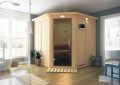 KARIBU JARIN finská sauna vnitřní 1,96x1,96m bez topidla