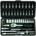 46-dln 1/4" gola sada 4-14mm HONITON 6-hrany