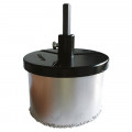 103mm Vykruovac diamantov korunka komplet