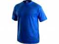 Tričko DANIEL krátký rukáv, bavlna, středně modré