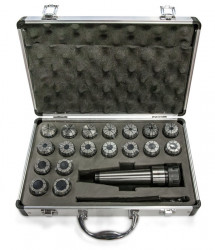 Kleštinový upínač MK3 / ER32 + kleštiny 3-20mm OPTIMUM