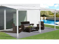 WALL 43 bl + bronz PC hlinkov pergola 4,35x3m