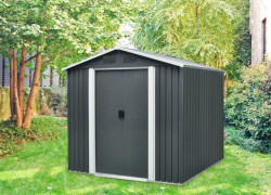MAXTORE 1012 ANTRACIT zahradn domek 2,9x3,5m + zkladna