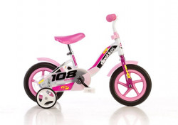 ACRA DINO 101GLN růžová 10" dětské kolo