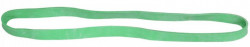 Aerobic guma O 52x1,2cm zelená støední tuhost
