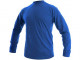 Tričko PETR, dlouhý rukáv, středně modré