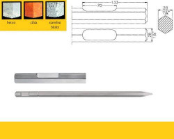 Sek piat 500mm 6HR-28mm DeWALT *