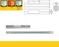 Sek ploch 36x520mm 6HR-28mm DeWALT
