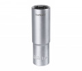 17mm hlavice 1/2" 6hran prodlouen FORTUM