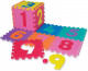 Dětská hrací podložka s čísly Sedco 30x30x1,2cm - 12ks