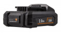 FERM CDA1136 akumultor s indiktorem Li-Ion 20V, 2Ah PLATFORM