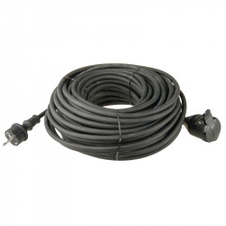 Prodlužovací kabel 230V 20m guma 1 zás. IP44