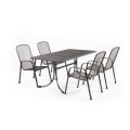 BANI 4+ zahradn sestava 4x keslo Savoy, stl - AKCE