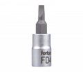 4mm ploch roubovk hlavice 1/4"FORTUM