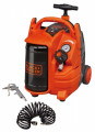 Black & Decker BD 195/5-MY-T kompresor bezolejov 10bar + KIT