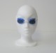 Plavecké brýle EFFEA silicon 2625, černá/bílá/modrá