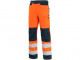 Kalhoty HALIFAX výstražné se síťovinou, pánské, oranžovo-modré