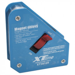 Magnet úhlový s vypínačem 95x110x25mm 13kg XTline