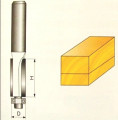 Frza vlcov 6x19mm s loiskem na devo