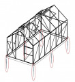 Zemn vruty pro modely 6x4, 6x6, 2500, 3800 4ks