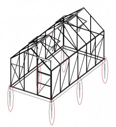 Zemn vruty pro modely 6x4, 6x6, 2500, 3800 4ks