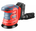 EXTOL PREMIUM bruska excentrick aku SHARE20V, 125mm, 20V Li-ion, 2000mAh