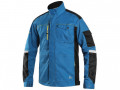 Blza STRETCH pnsk zkrcen 170-176cm stedn modr-ern *