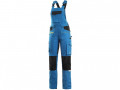 Zahradnky STRETCH dmsk stedn modro-ern *