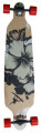 Skateboard LONGBOARD SHAPE SURF BLACK