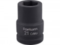 21mm prmyslov hlavice 3/4" FORTUM