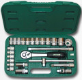 25-dln 1/2" gola sada 8-32mm HONITON 6-hrany