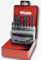 Sada vrtk do kovu 1-10mm 19ks RUKO