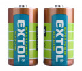 Baterie C LR14 alkalick 1,5V 2ks EXTOL - AKCE