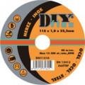 ezn kotou 125x1,0mm na ocel, nerez DY sada 10ks