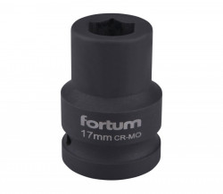 17mm prmyslov hlavice 3/4" FORTUM