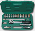 17-dln 1/2" gola sada 10-24mm HONITON 6-hrany