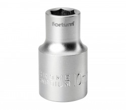 10mm hlavice 1/2" 6hran FORTUM