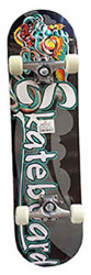 Skateboard 31x8 CN DECK ABEC3 Spartan šedý - AKCE POSLEDNÍ KUS