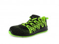 TEXLINE OLIB S1P obuv polobotka erno-zelen *