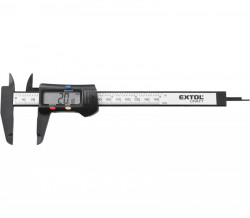150mm posuvné měřítko digitální plastové 925200 EXTOL CRAFT 