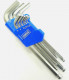 1,5-10mm Klíče imbus CrV 9ks s kuličkou NAREX 230710K.609