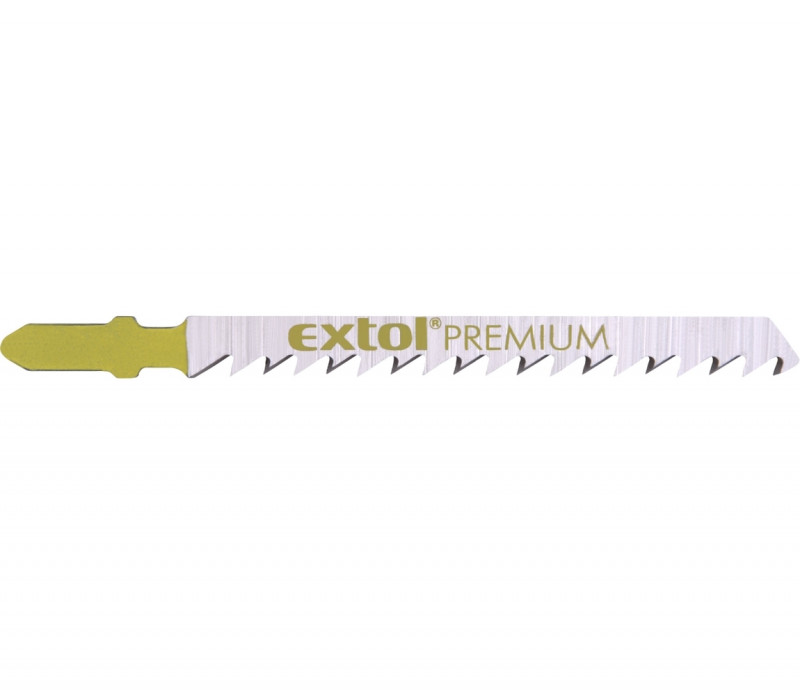 EXTOL PREMIUM 8805007 plátky do přímočaré pily 5ks, 75x4,0mm, HCS