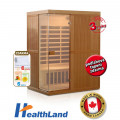 DeLuxe 3300 Carbon infrasauna HEALTHLAND