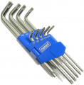 T10-T50 TORX Kle s otvorem CrV 9ks NAREX *
