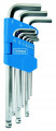 Palcov imbusov kle 1/16"-3/8" CrV 9ks NAREX