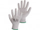 BRITA Povrstvené rukavice bílé 1 pár - PRODEJ PO 12 párech