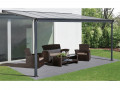 WALL 33 antracit + bronz PC hlinkov pergola 3,12x3m