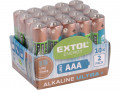 Baterie AA tukov LR6 1,5V alkalick 20ks EXTOL