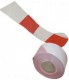 Páska červeno-bílá zábrana vstupu 500m 70mm
