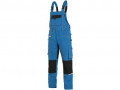 Zahradnky STRETCH pnsk 170-176cm stedn modr-ern *